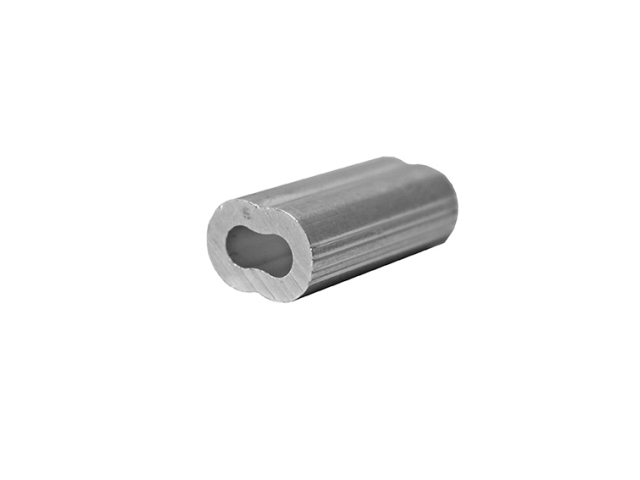 Aluminium cable clamp Aluminium, d6mm